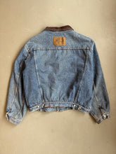 Load image into Gallery viewer, 1980s Classic Nouveau jeans jacket with teddy lining
