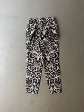 Load image into Gallery viewer, 1992 Gianni Versace jeans black white baroque print
