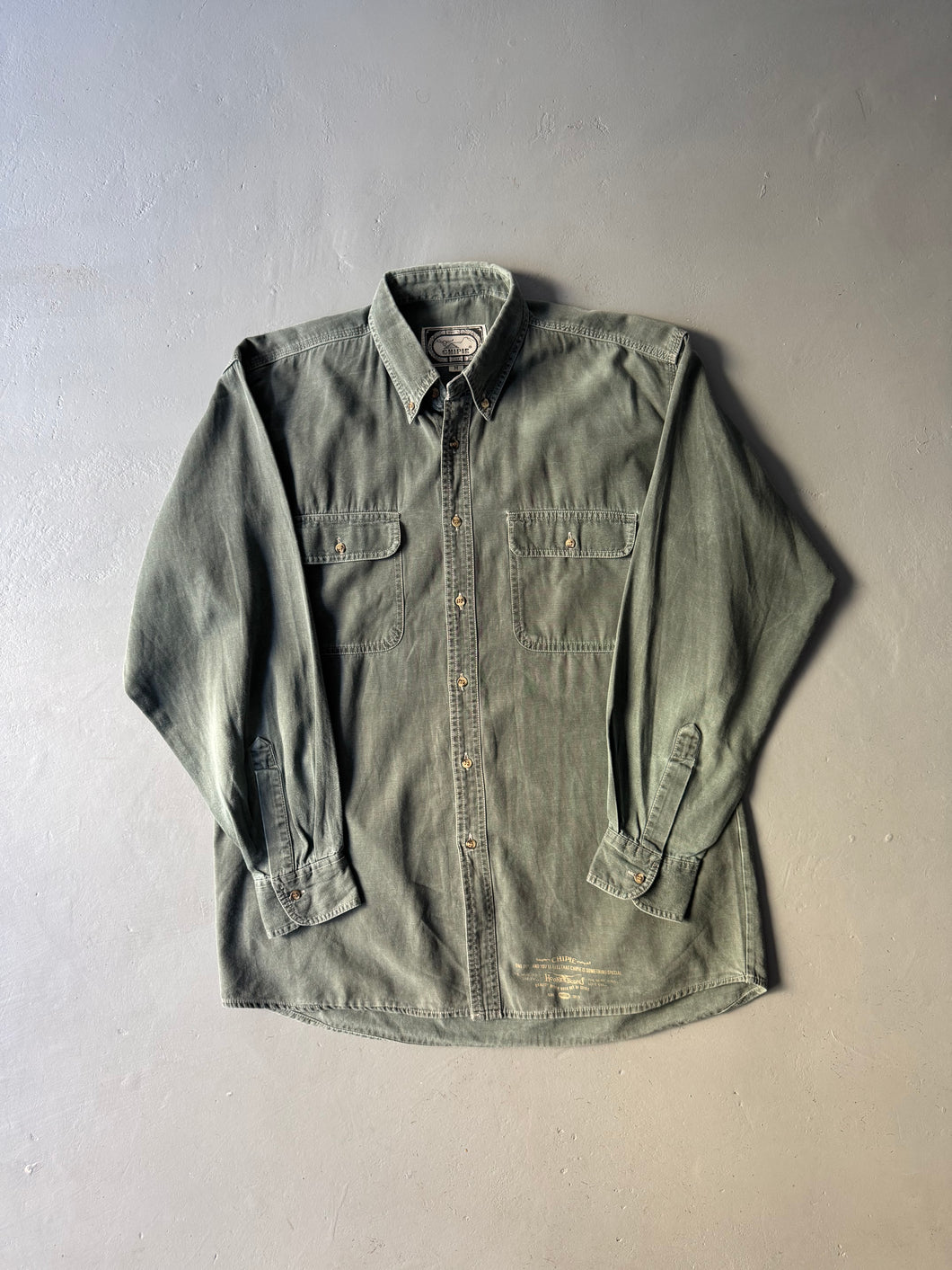 1980s Chipie denim shirt