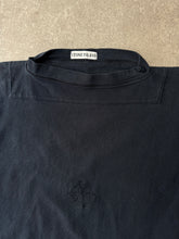 Load image into Gallery viewer, 1980s Stone Island turtleneck T-Shirt navy blue
