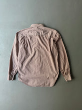 Load image into Gallery viewer, 1980s Giorgio Armani LeCollezioni stripped shirt brown
