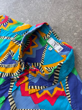Load image into Gallery viewer, 1980s Valentino beachwear shirt multi color
