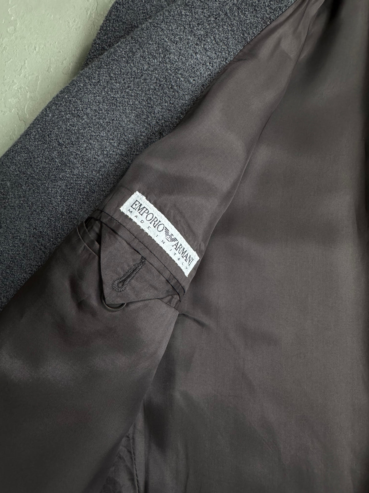 Emporio Armani blazer blue 1990s