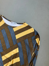 Load image into Gallery viewer, 1980s Giorgio Armani jersey sweater brown / yellow
