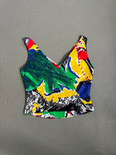Load image into Gallery viewer, 1980s Katharine Hamnett Multi Color top
