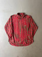 Load image into Gallery viewer, 1990s Chipie shirt checked red
