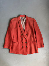 Load image into Gallery viewer, 1990s Giorgio Armani black label jacket red
