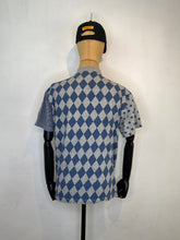 Load image into Gallery viewer, 1980s Fiorucci pirat polo blue / gray
