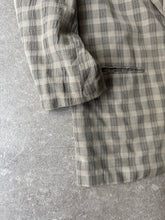 Load image into Gallery viewer, 1980s Emporio Armani blazer checked gray
