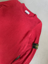 Load image into Gallery viewer, 1990s Stone Island cotton jumper red
