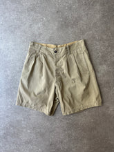 Load image into Gallery viewer, 1950s Italian army shorts khaki Large
