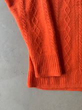 Load image into Gallery viewer, 1980s C.P. Company turtleneck jumper coral red
