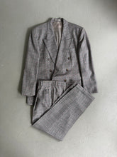 Load image into Gallery viewer, 1980s Hugo Boss Check suit Al Capone
