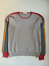 Load image into Gallery viewer, 1980s Giorgio Armani jumper gray / Bordeaux
