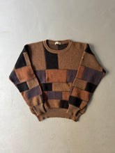 Load image into Gallery viewer, 1980s Giorgio Armani jumper brown black
