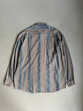 Load image into Gallery viewer, 1989 AJ shirt stripe gray blue
