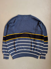 Load image into Gallery viewer, 1980s Iceberg J.C DeCastelbajac jumper blue yellow
