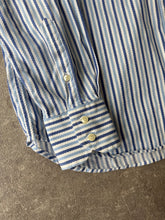 Load image into Gallery viewer, 1990s Gianfranco Ferre shirt blue striped

