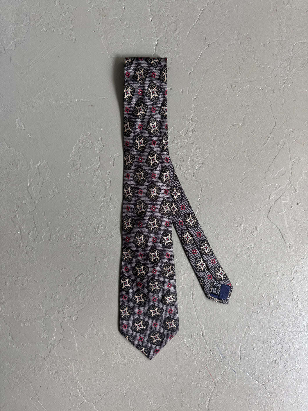 1980s Christian Dior Monsieur necktie purple