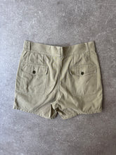 Load image into Gallery viewer, 1950s Italian army shorts khaki Medium
