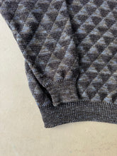 Load image into Gallery viewer, 1980s Emporio Armani wool jumper blue black
