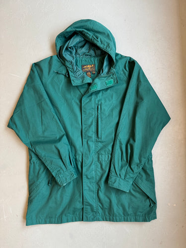 1990s Eddie Bauer rain jacket green vintage archive fashion 