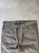 Load image into Gallery viewer, 2000s Versace jeans corduroy silver brown

