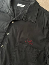 Load image into Gallery viewer, 1990s Moschino bowling shirt black
