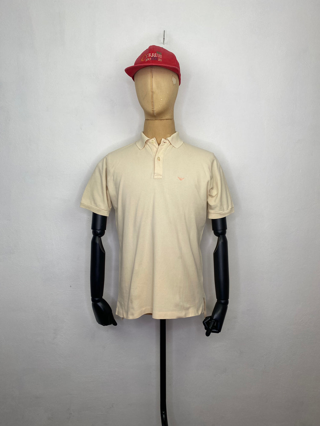 1980s Emporio Armani polo peach