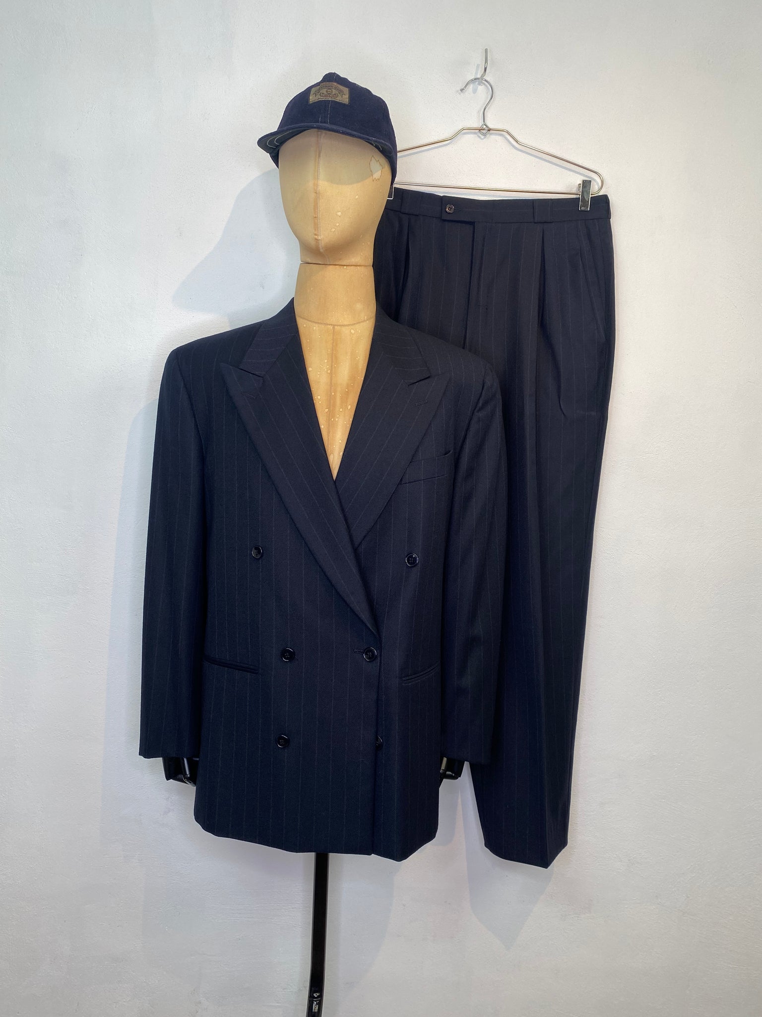 1990s Emporio Armani pinstripe suit – Bluehorse.clothing