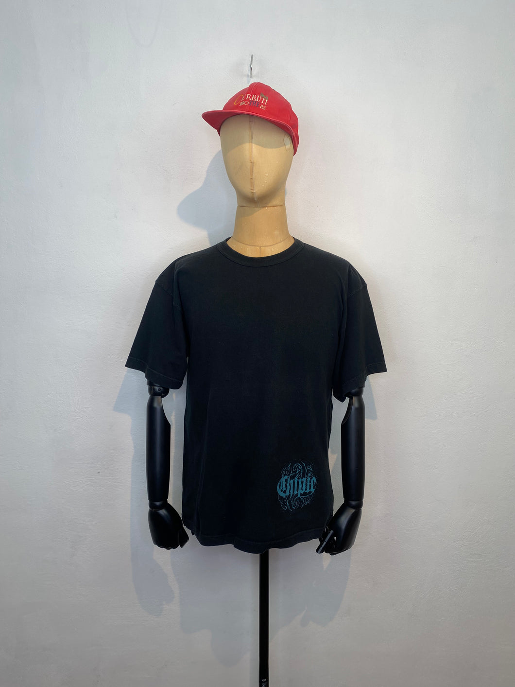 1990s Chipie T-Shirt black / blue