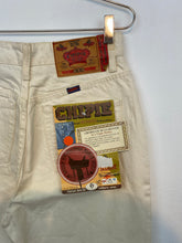 Load image into Gallery viewer, 1980s Chipie jeans off white NOS
