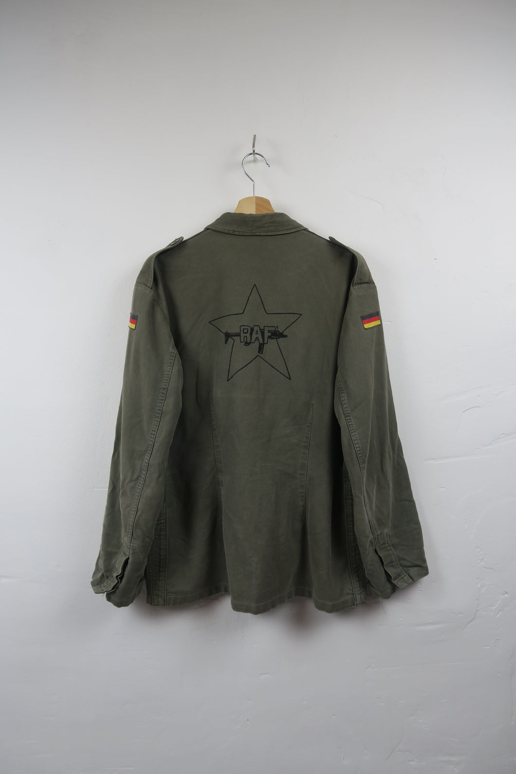 1980s German field jacket with RAF drawing