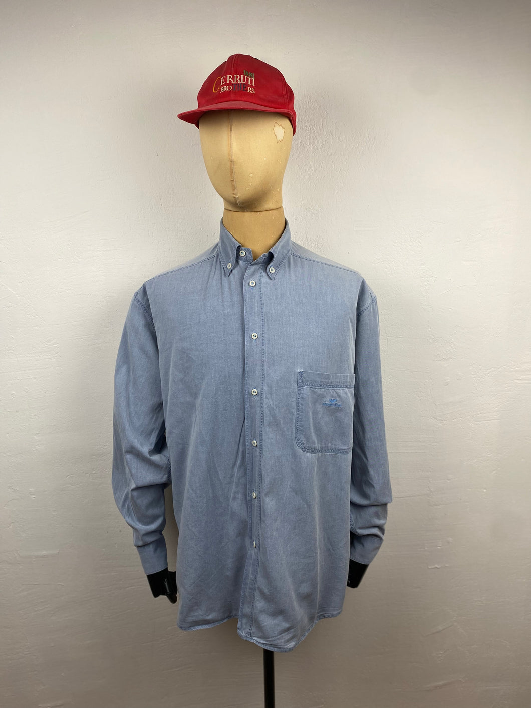 1990s Armani jeans denim shirt