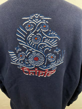 Load image into Gallery viewer, 1990s Chipie sweater deep blue
