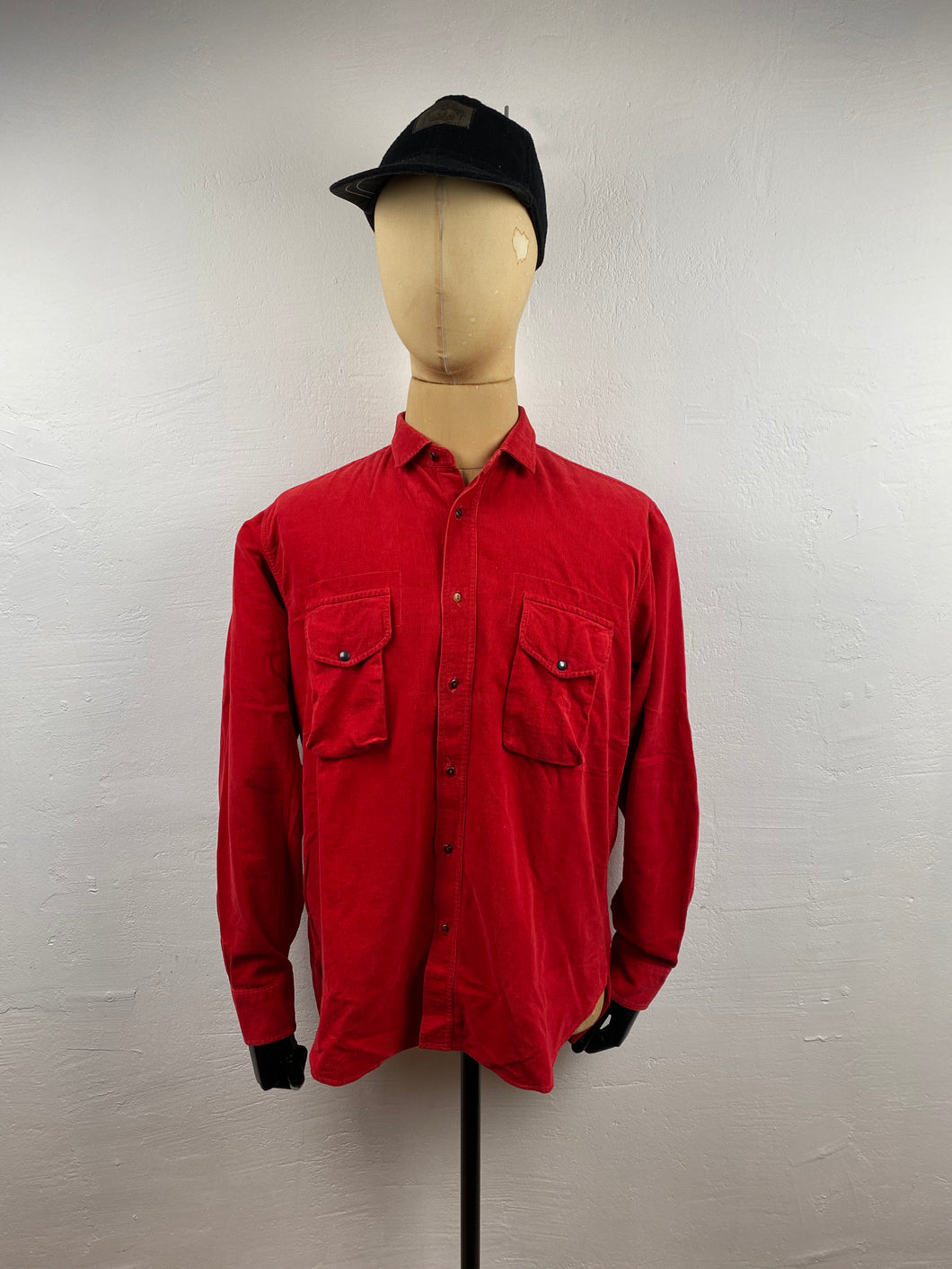 1980s CP Company Donna shirt red