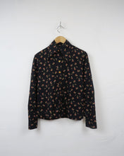 Load image into Gallery viewer, 1970s mushroom shirt black
