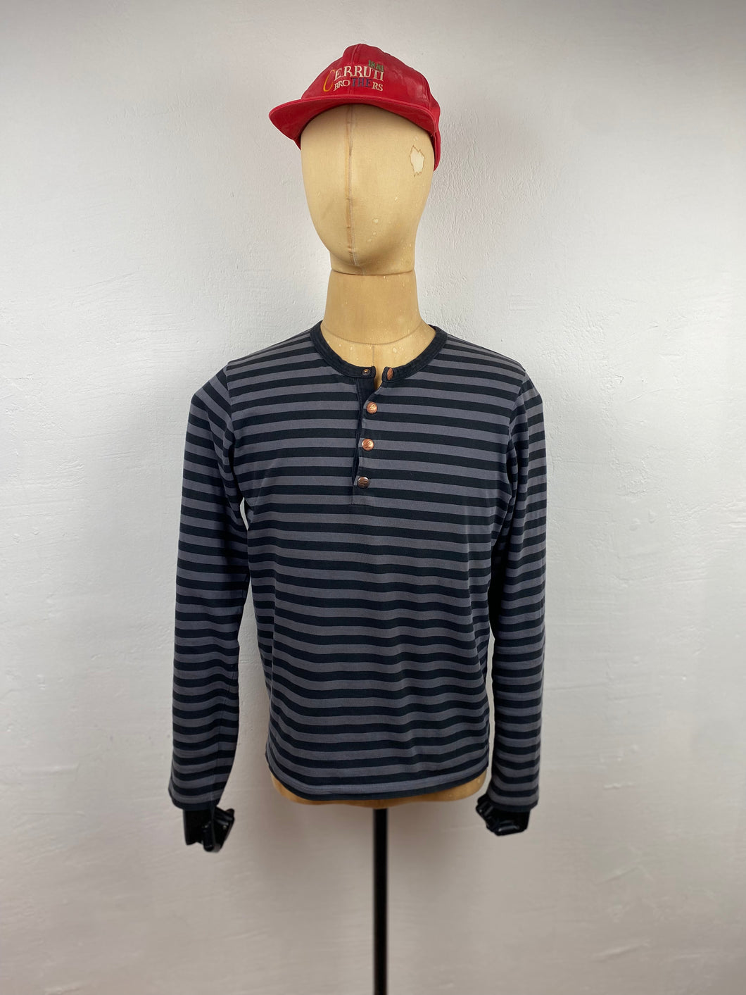 1990s Agnes b striped henley