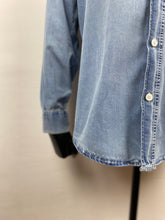 Load image into Gallery viewer, 1990s AJ stone wash denim shirt
