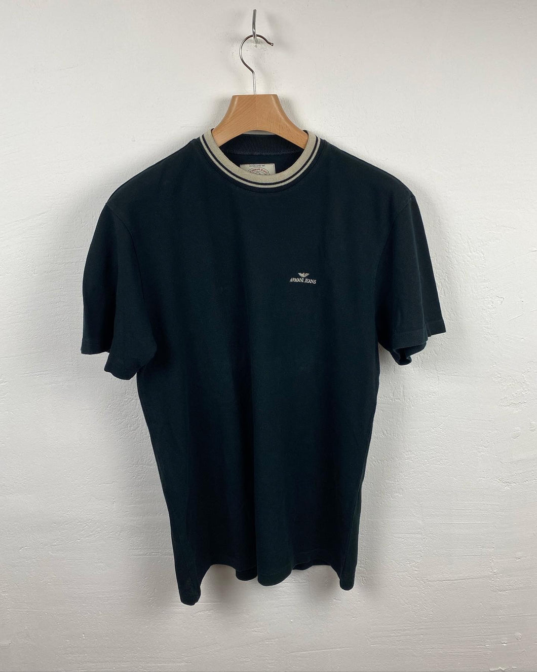 1990s Armani Jeans T-Shirt black