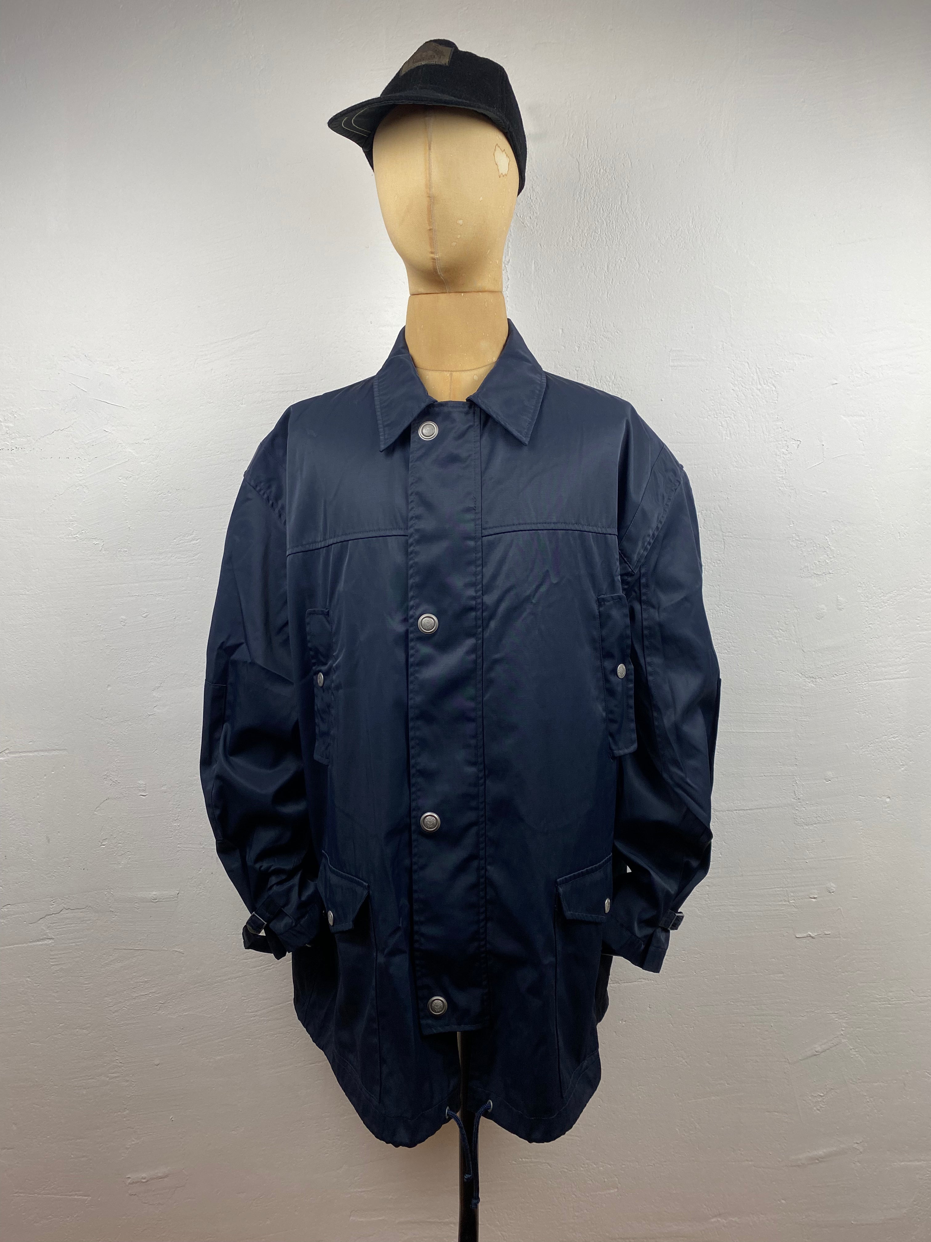 1980s Armani jeans jacket blue