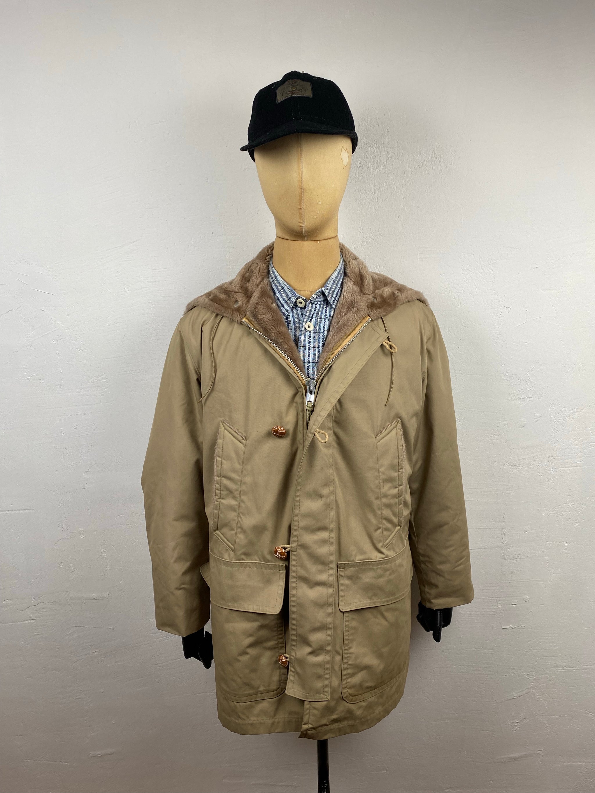 1970s Mighty Mac Parka beige Bluehorse.clothing