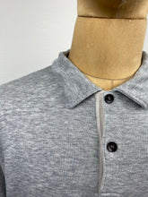 Load image into Gallery viewer, 1980s EA polo sweater gray
