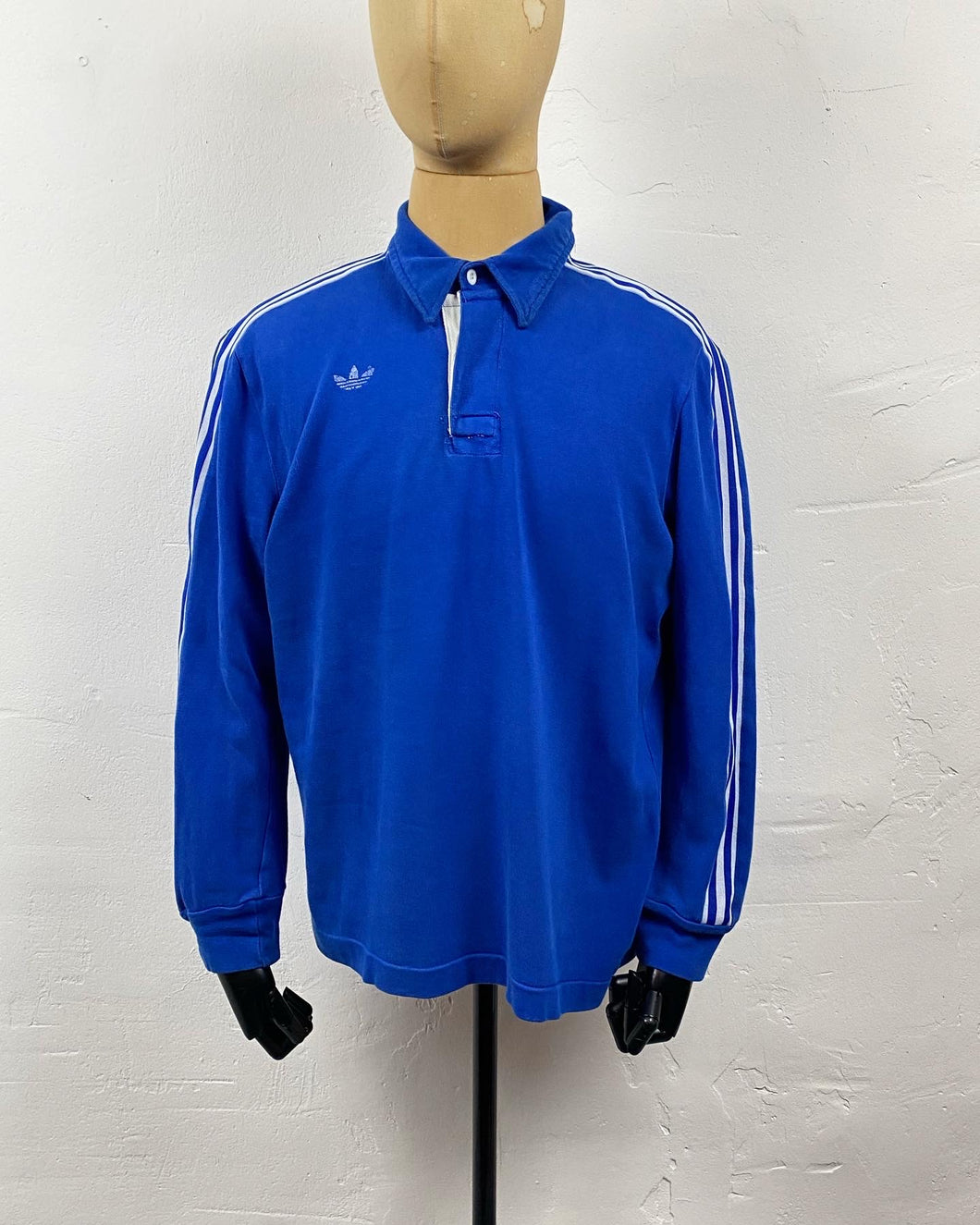 1970s Adidas Polo dragonblue