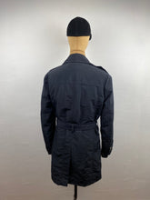 Load image into Gallery viewer, 1990s Boneville Trenchcoat Blue
