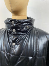 Load image into Gallery viewer, 1990s AJ puff leather jacket
