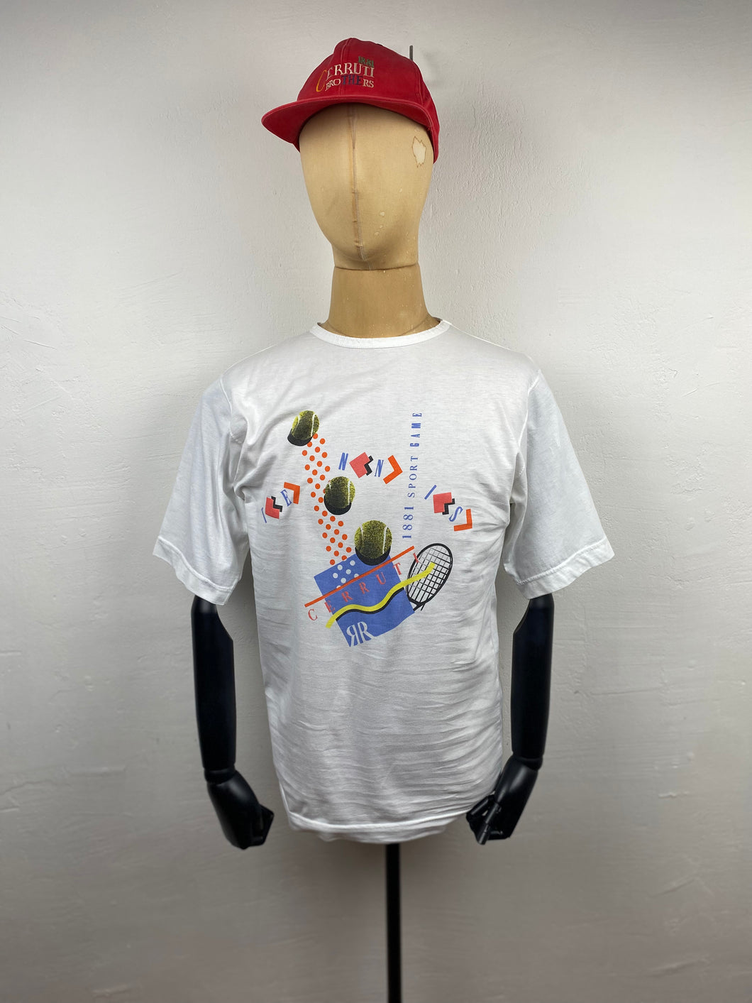 1980s Cerruti tennis T-Shirt