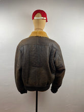 Load image into Gallery viewer, 1987 EA sheepskin bomber jacket
