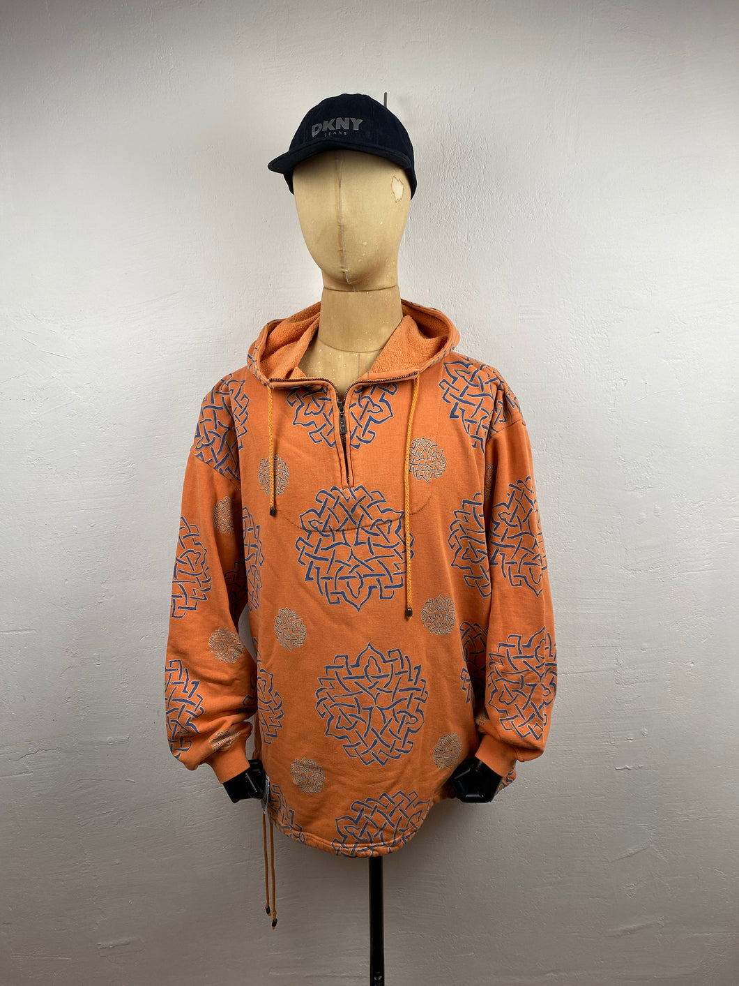 1990s Chipie hoodie orange