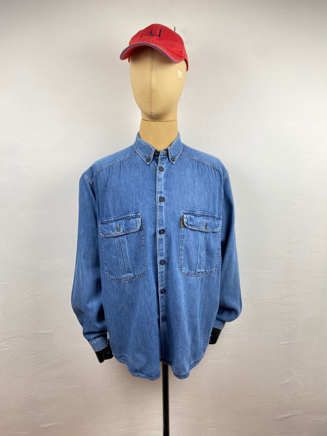 1980s Emporio Armani denim shirt